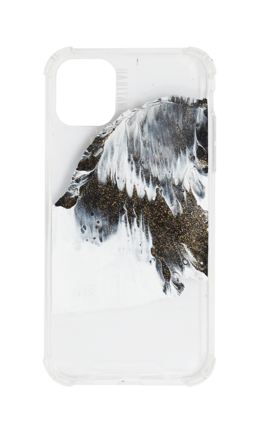 IPhone11 Marble + TRANSPARENTE F704