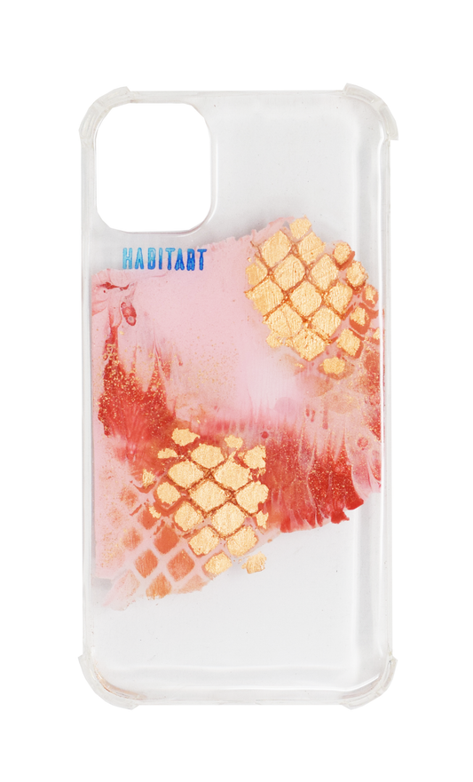 IPhone11 Rose Gold Snake + transparente G40