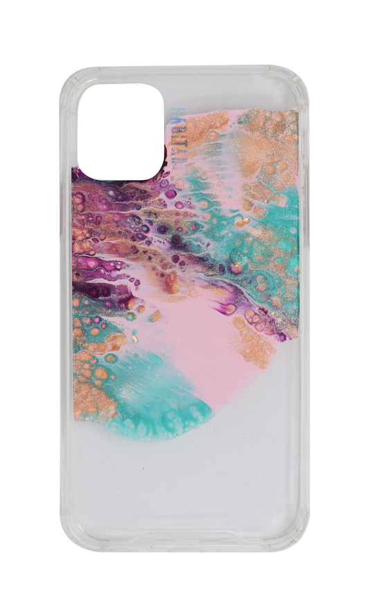 IPhone11 Coral + TRANSPARENTE E695