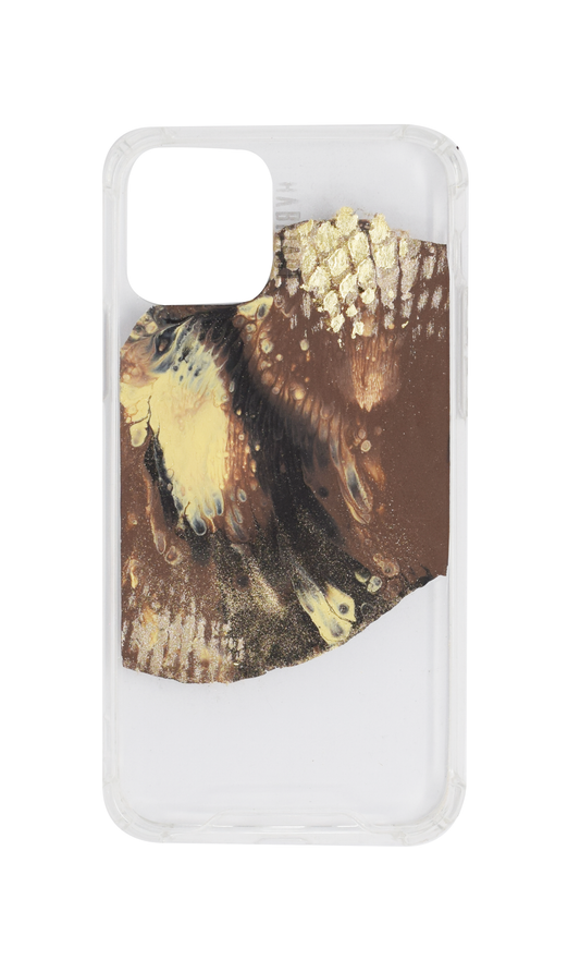 IPhone11Pro Brown Snake + TRANSPARENTE E748