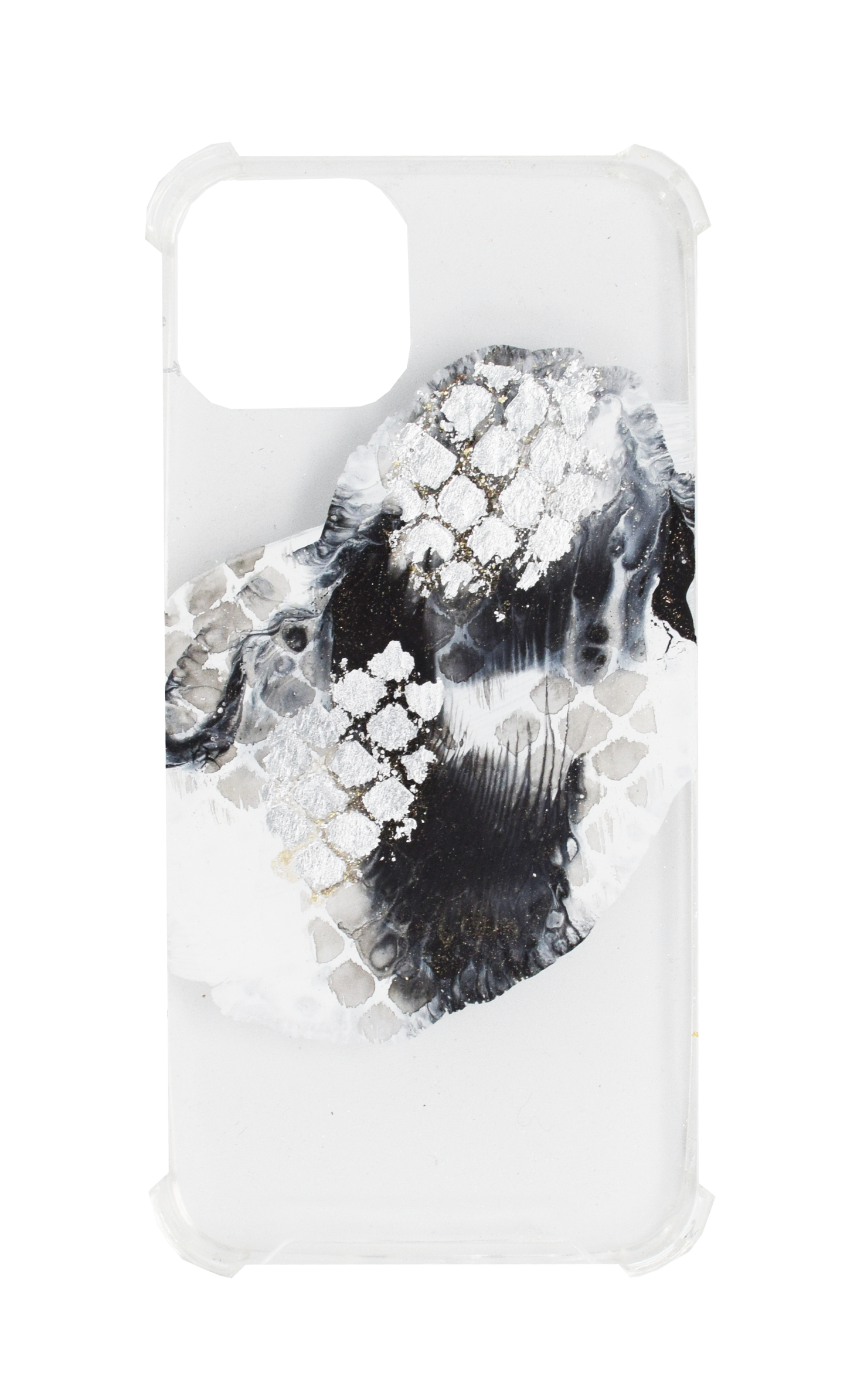 IPhone13 White Snake + transparente G984
