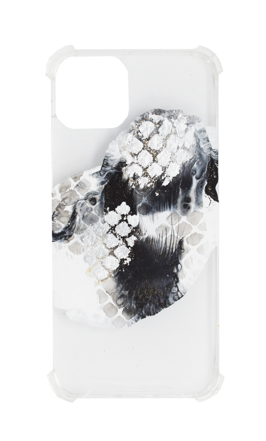 IPhone13 White Snake + transparente G984