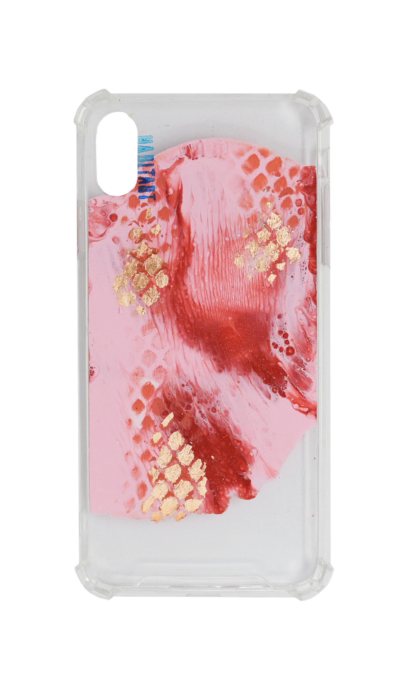 XsMax Rose Gold Snake + TRANSPARENTE F251
