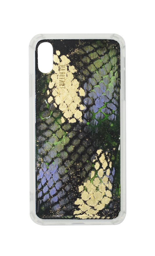 Max Green Snake Print C848