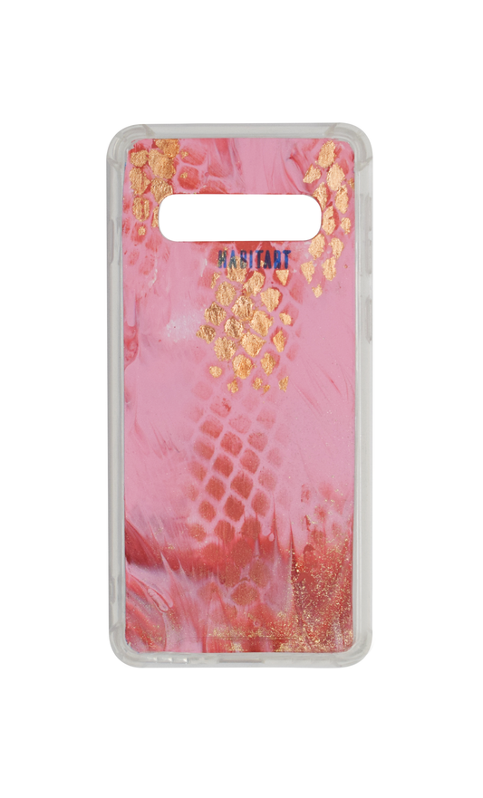 s10 Rose Gold Snake Print D44