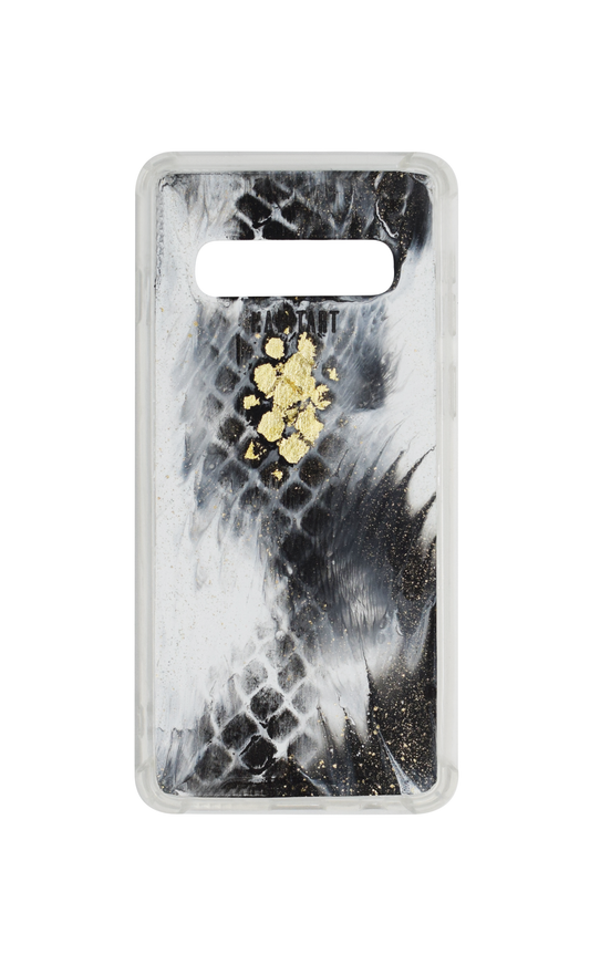 s10 White Snake Print D41
