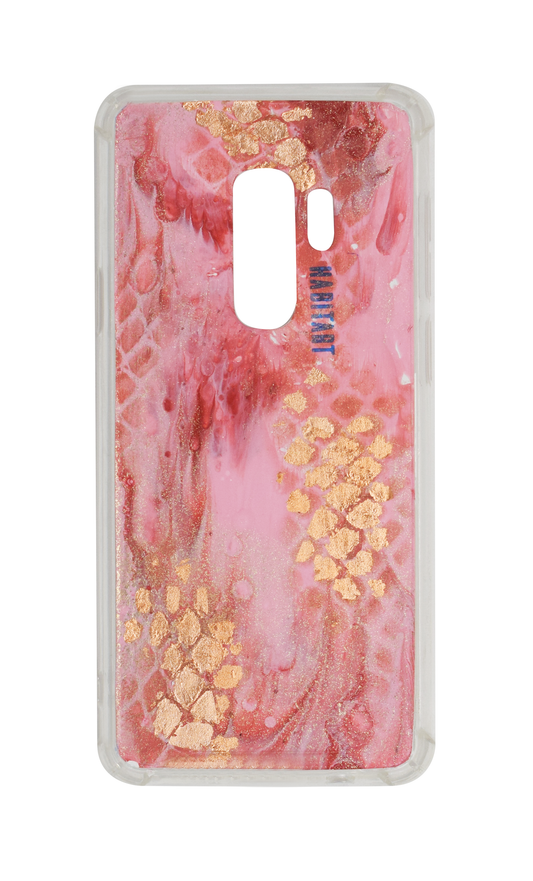 s9+ Rose Gold Snake Print D71
