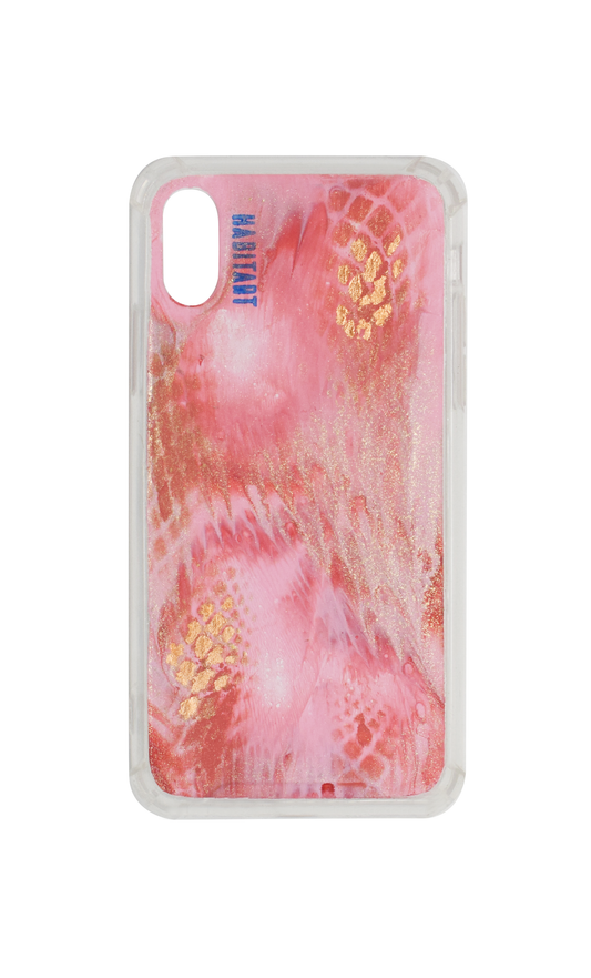 x/xs Rose Gold Snake Print C947